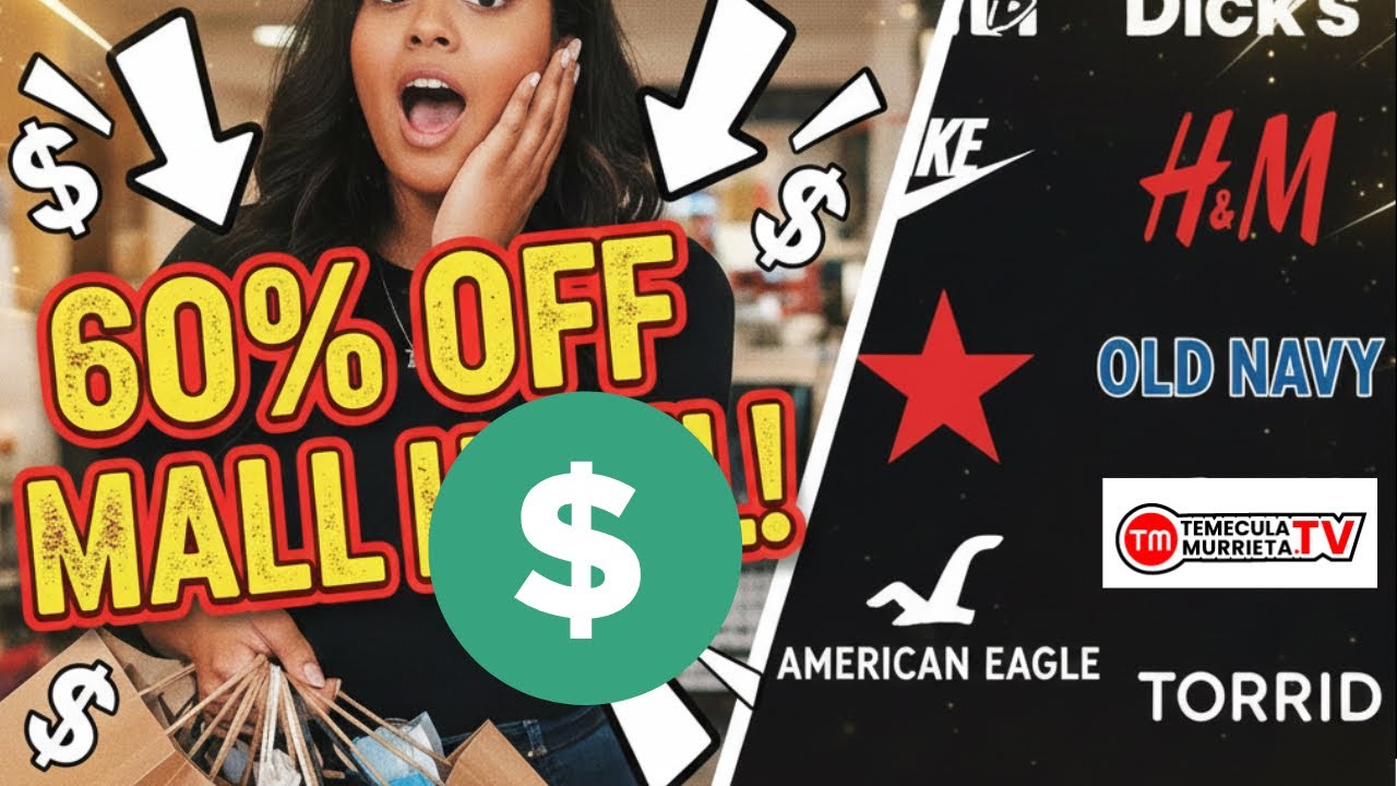 Shopping in the Temecula Valley. Promenade Mall