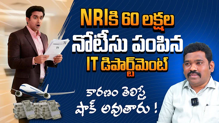 NRI Gets ₹60 Lakh IT Notice — The Real Reason Will Shock You!