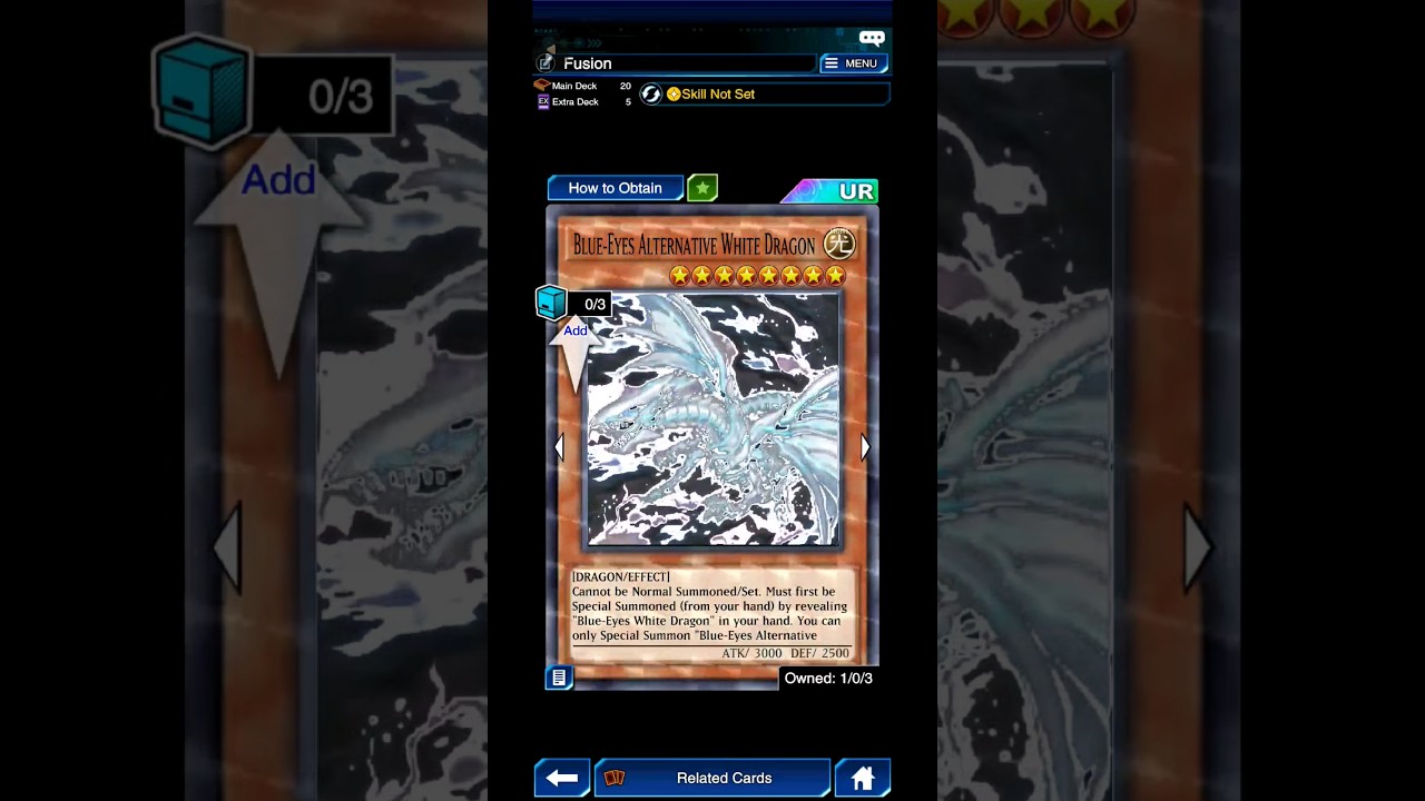 Blue Eyes Alternative White Dragon. 