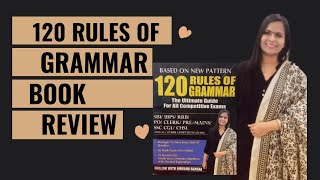 120 RULES OF GRAMMAR BOOK REVIEW |OPSC, OSSSC, OSSC EXAMS| BANK EXAM | SSC AND OTHER GOVT EXAMS|