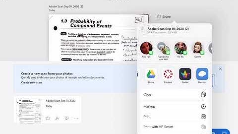 Uploading Photos and Documents to Canvas Using Adobe Scan