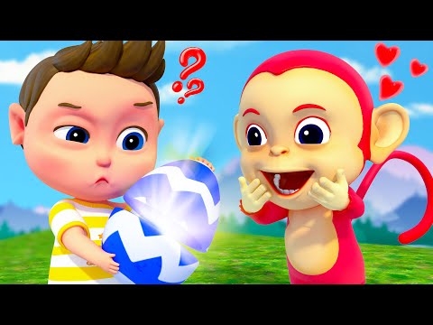 Five Little Monkeys - Animals Cartoon | Super Sumo Nursery Rhymes & Kids Songs