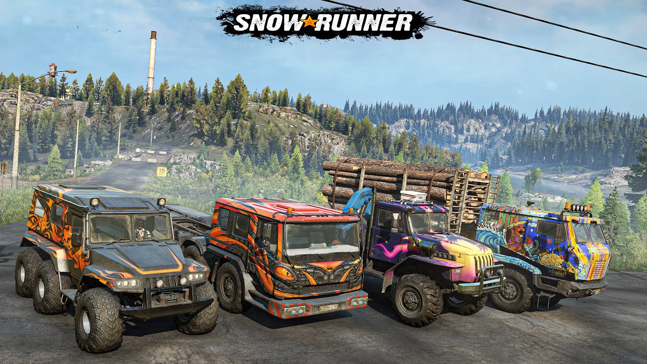 Snowrunner юкон машины