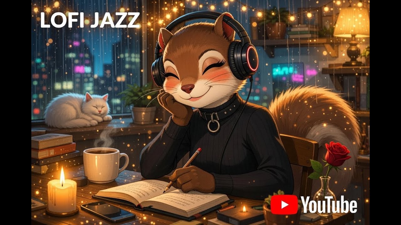 Lofi for Otter (only) gentle jazz waves for quiet study nights