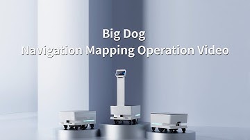 Big Dog Mobile Robot Chassis Navigation and Map Building Video