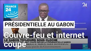 Gabon : couvre-feu et internet coupé depuis la présidentielle de samedi • FRANCE 24