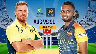 🔴 LIVE Australia vs Sri Lanka 2022 4th T20 - අදත් 500 Reloads 4 ක්