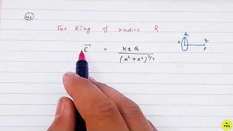 HC verma solution  | electric field and potential | chapter 29 |Question 42  | Free  Doubt Solution