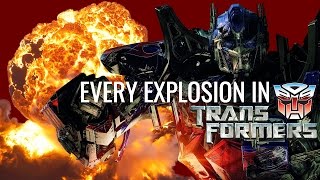 Every Explosion In TRANSFORMERS