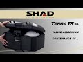 Prsentation du top case shad terra tr55  street moto pice