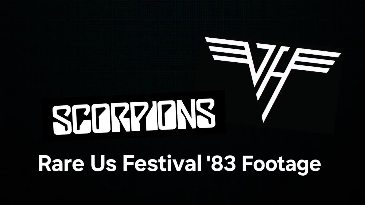 Van Halen & Scorpions (Rare US Festival '83 footage) 