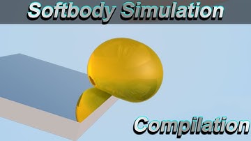 Relaxing Softbody Simulation Compilation 1-10 | ASMR | Softbody Fun