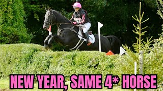 NEW YEAR, SAME OLD 4* HORSE | TWO PHASE COMPETING WITH ZEBEDEE || VLOG 204