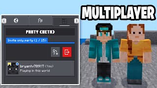 How To Play Multiplayer In Minecraft Bedrock Edition! - Tutorial