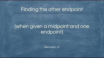 Finding a Missing Endpoint
