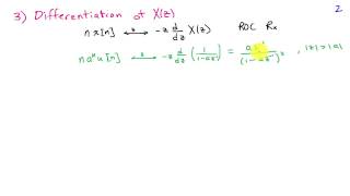 Celebrity Properties of the z-Transform Profile