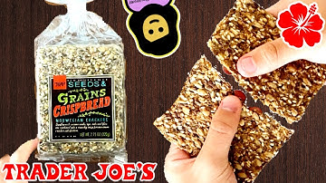 🇳🇴 Seeds & Grains Crispbread Norwegian Crackers - Trader Joe’s Product Review