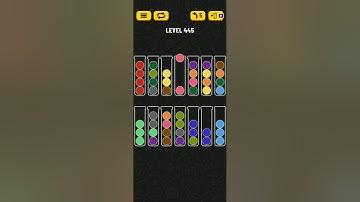Ball Sort Puzzle Level 445
