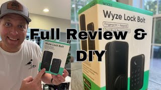 Wyze Lock Bolt Full Review and DIY Installation Guide