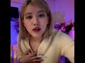 ROSÉ&#39;S REACTION WHEN SOMEONE CALLED HER BORING!!
