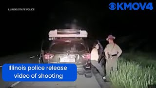 Illinois police release video of shooting between suspect, officer