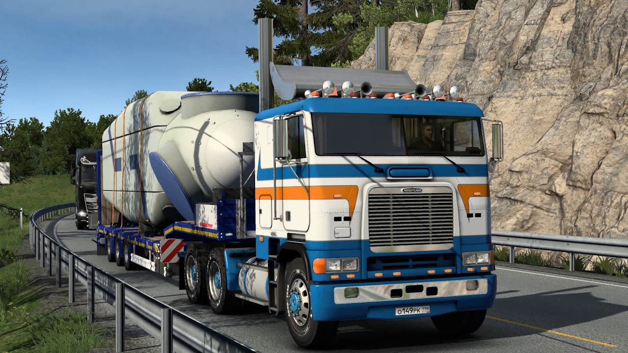 2215 / ЕTS2 1.57 / Freightliner FLB / Дальнобой по Норвегии.