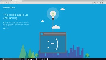 Visual Studio 2017 Launch Connected iOS, Android, and Windows Apps with Azure & Xamarin