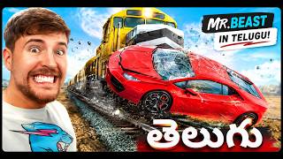 🚂 Stop This Train, Win a Lamborghini | MrBeast Telugu