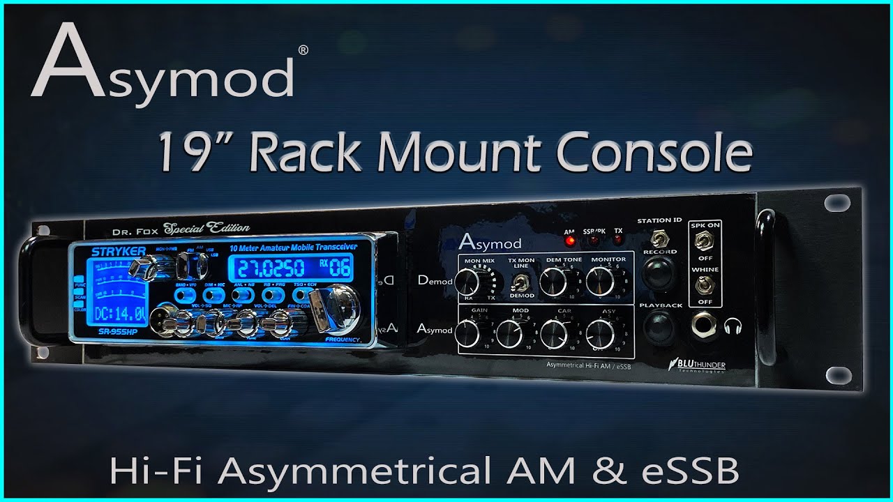 Dr Fox Special Edition Asymod 19" Rack Mount Hi Fi Console w/ Stryker 955