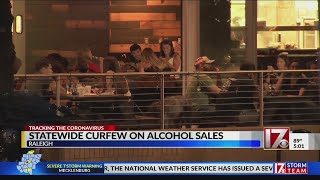 Gov. Cooper provides COVID-19 updates, alcohol sales banned after 11