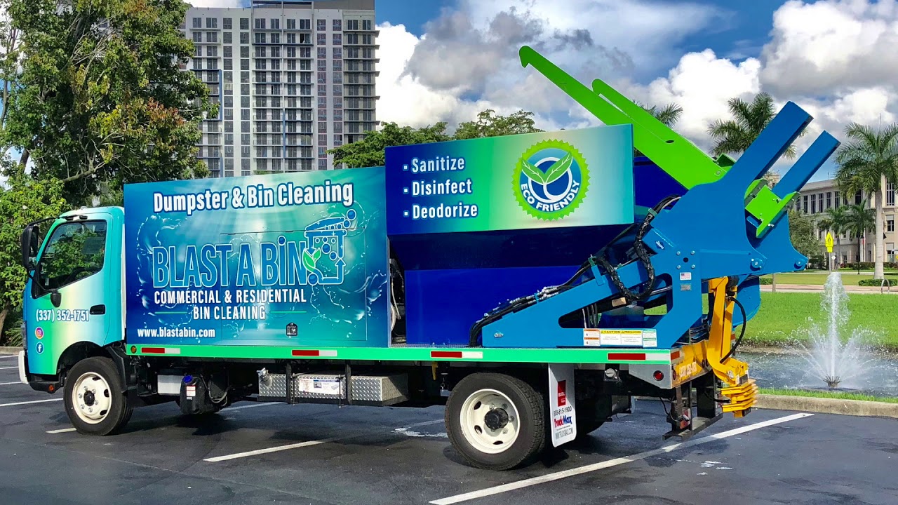 Commercial Dumpster & Residential Trash Bin Cleaning Trucks ...