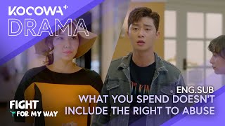He Fights Back Against A Rude Customer For Her | Fight For My Way EP05 | KOCOWA 