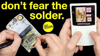 GBC OLED - Dont let one little wire put you off!
