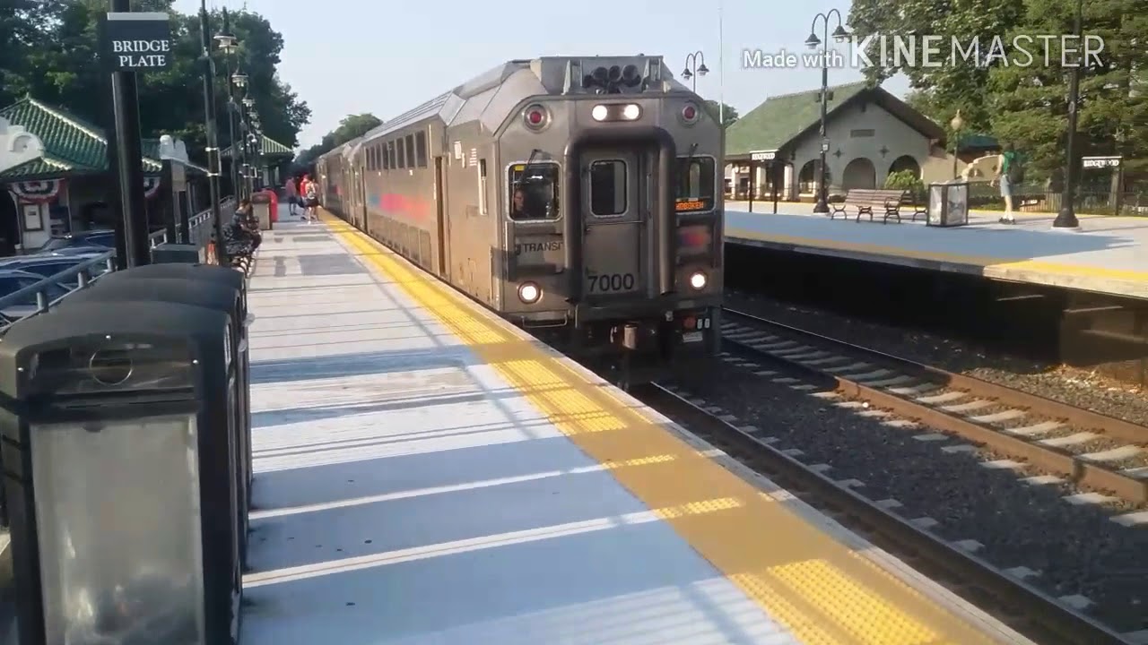 New Jersey Transit Trains At Ridgewood Station YouTube