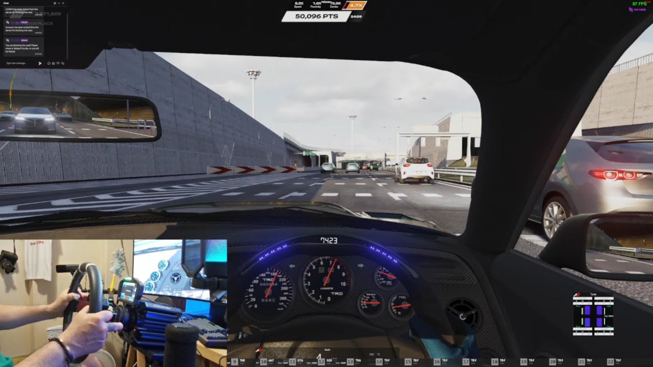 assetto corsa mod traffic NO HESI - YouTube