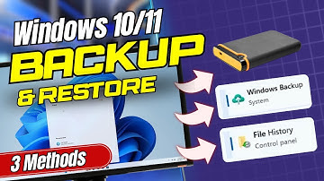 How to CREATE Windows 11/10 Full BACKUP and Restore (3 Methods) 2024