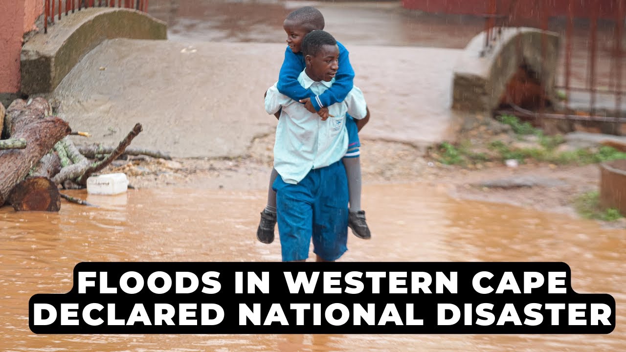 Floods in Western Cape declared national disaster | NEWS IN A MINUTE ...