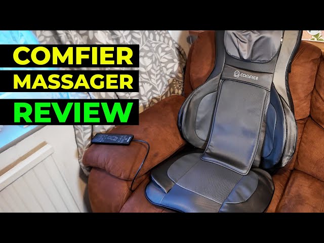 Unboxing COMFIER Shiatsu Neck & Back Massage Chair Pad - Nerd News Social
