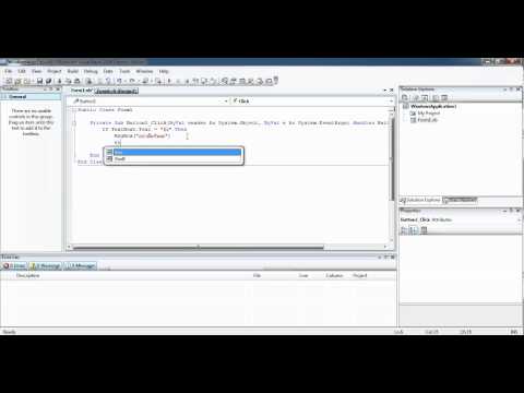 สอนเขียนโปรแกรม vb.net ตอนที่ 2 แบบมีเงือนไข  กินข้าวยัง (Visual Basic 2008/2014)