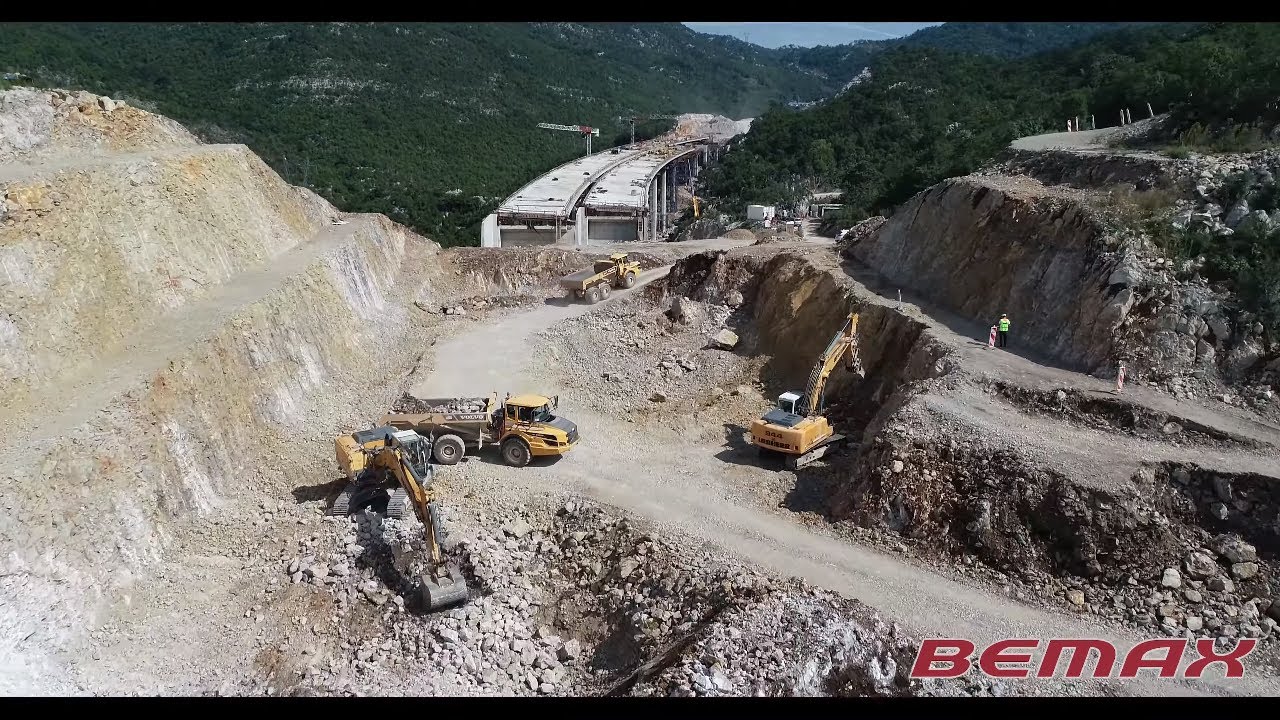 Rezultat slika za Pogledajte kako teku radovi na autoputu koji ide prema Sandžaku (VIDEO)