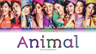 Girls’ Generation (少女時代) – Animal (Color Coded Lyrics)