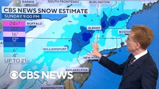 Millions across Northeast bracing for winter storm. Here's the forecast. screenshot 5