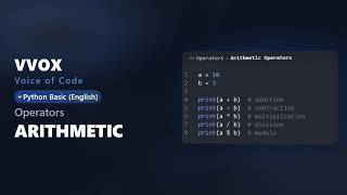 Details Python Basics | Operators 01: Arithmetic Operators Update