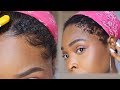 Best Edge Control To Lay Coarse 4C NATURAL Hair Without White Flakes  | How To Lay Your Edges Down