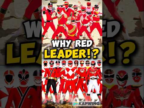 Why Red Rangers Are The Leaders Powerrangers Redranger Shorts Powerrangerssupermegaforce Mmpr 