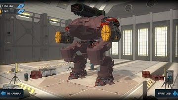 War Robots - 3.0 Test Server - Flamethrower/Griffstalker