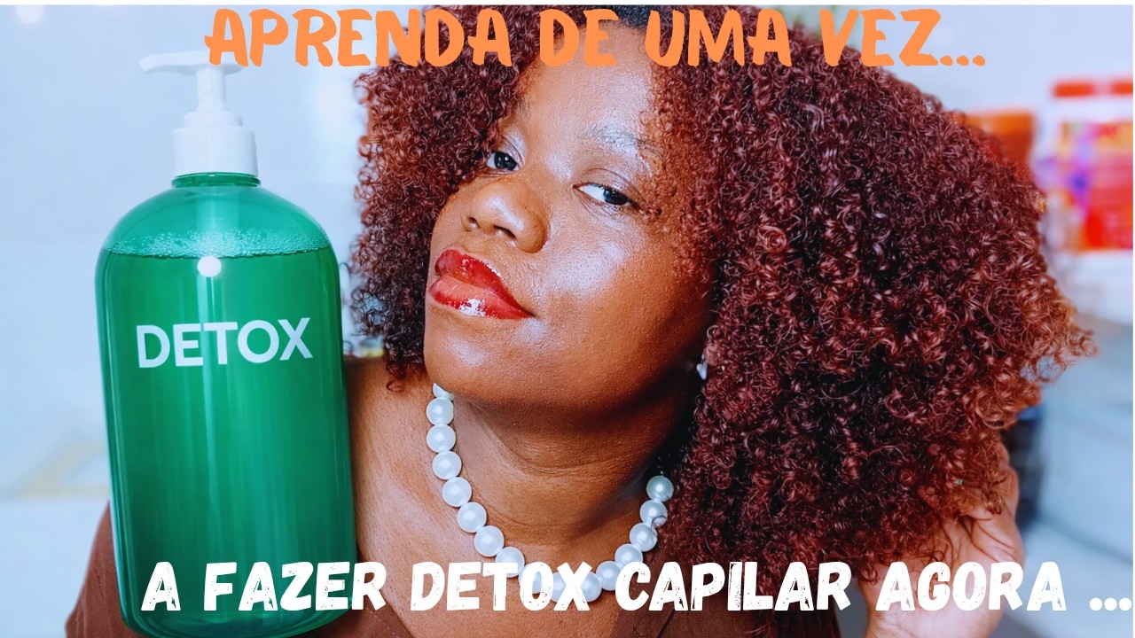 FIZ O MELHOR DETOX CAPILAR#cabelocrespo #transiçãocapilar #cachos