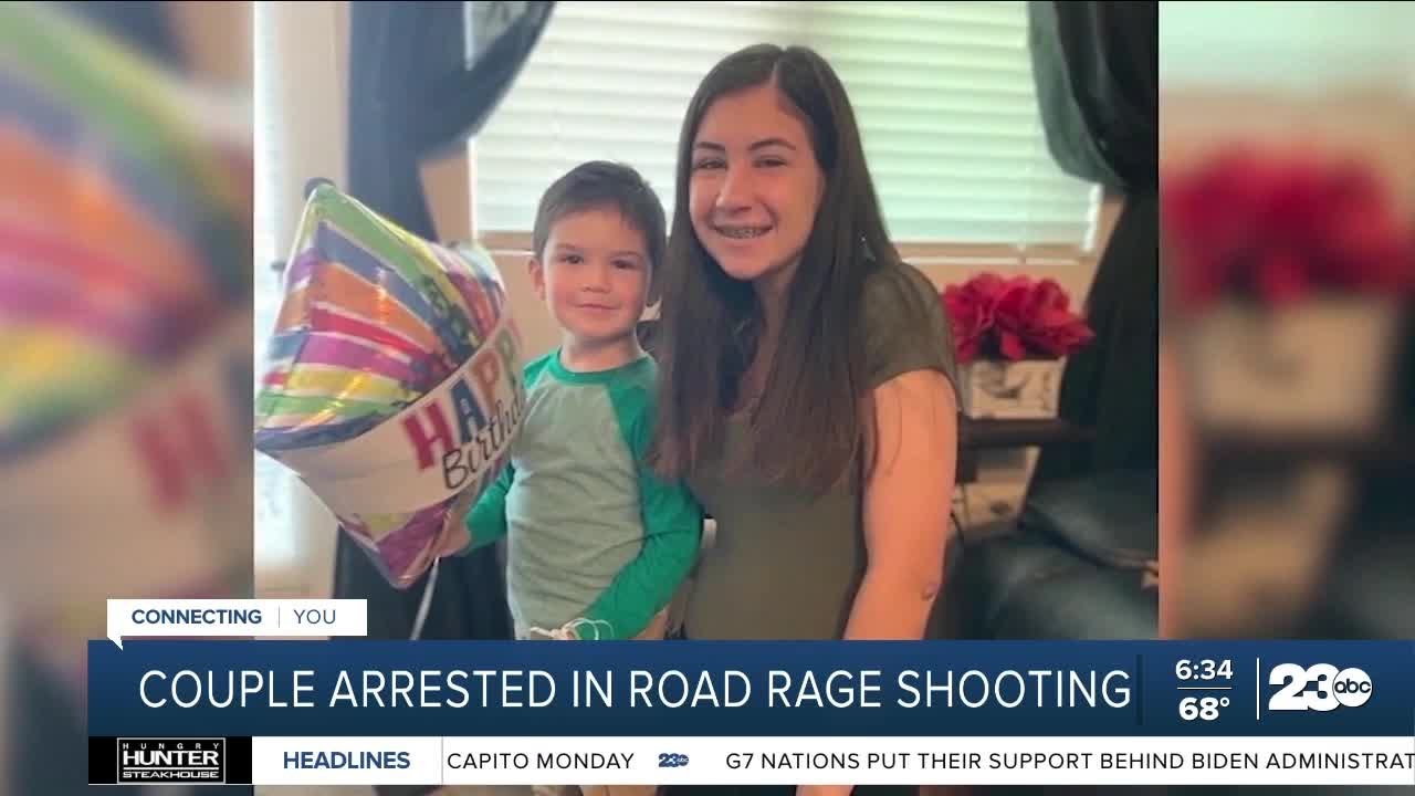 Couple arrested in road rage shooting - YouTube