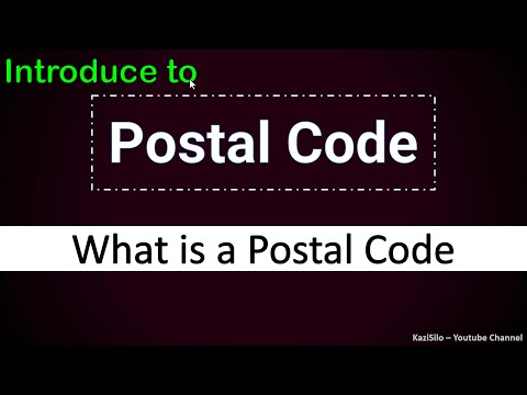 What is Postal Code | Definition of Postal Code | Introduction to Postal Code | KaziSilo