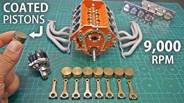 Upgraded 44cc Micro V8 SCREAMS!